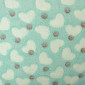Fleur de lis in Hearts in mint pigiau