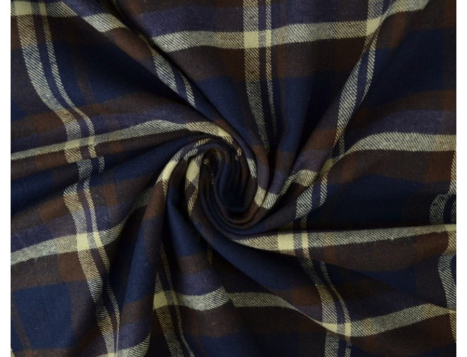 Languota flanelė Tamsiai mėlyna