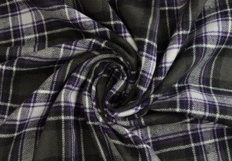 Languota flanelė Violetinė pilka