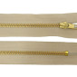 Metal zipper 20cm Sand