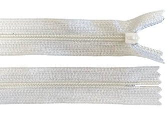 Užtrauktukas patalynei 70cm Baltas