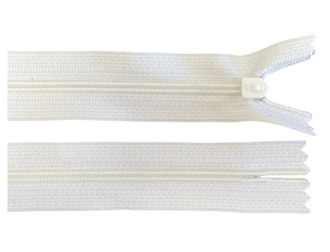 Užtrauktukas patalynei 1m Baltas