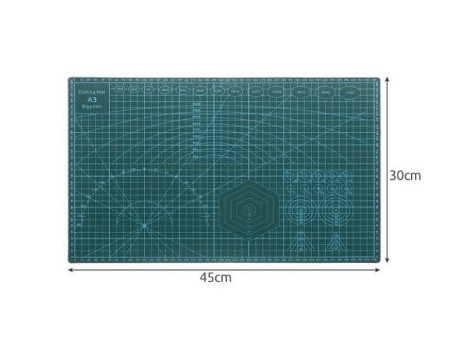 Kilimėlis pjaustymui Bigstren 30 x 45cm A3