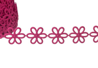 Flower ribbon 19mm. | Cyclamen
