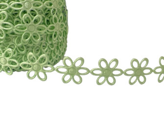 Flower ribbon 16mm. | Lettuce
