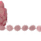 Daisy flower ribbon 19mm | Pink