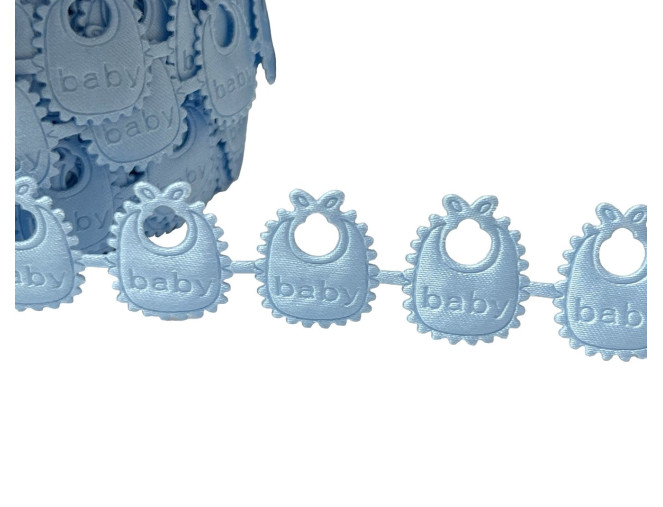Decorative ribbon Baby | Light blue