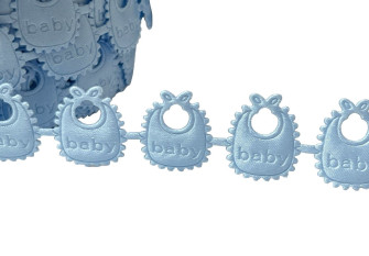 Decorative ribbon Baby | Light blue