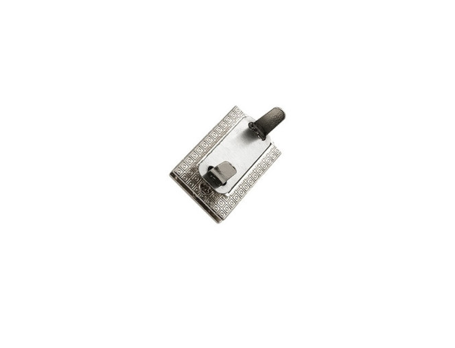 Metalinis užsegimas 32x21mm Nikelio pigiau