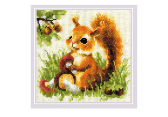 Embroidery kit Squirrel