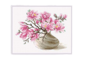 Embroidery kit Magnolia