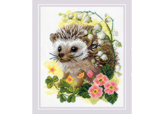 Embroidery kit Hedgehog