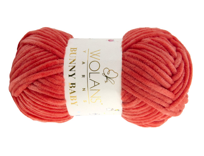Wolans Yarns Bunny Baby 100g | 120m -10062 Koralo