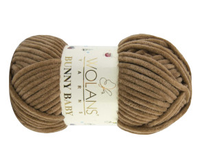 Wolans Yarns Bunny Baby 100g | 120m -10041 Šviesiai ruda