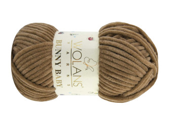 Wolans Yarns Bunny Baby 100g | 120m -10041 Šviesiai ruda