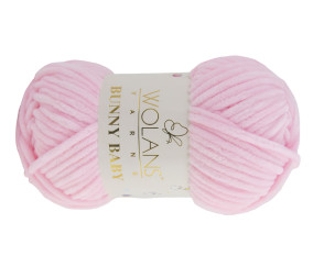 Wolans Yarns Bunny Baby 100g | 120m Rožinė