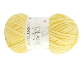 Wolans Yarns Bunny Baby 100g | 120m Geltona
