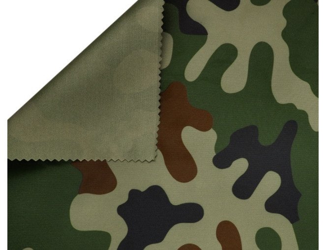 Plonas vandeniui atsparus audinys Oxford Kamufliažinis pigiau