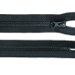 Plastikinis užtrauktukas 16cm Grafitas