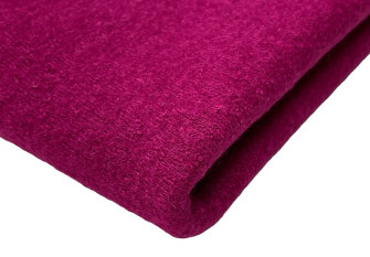 Wool fabric Magenta