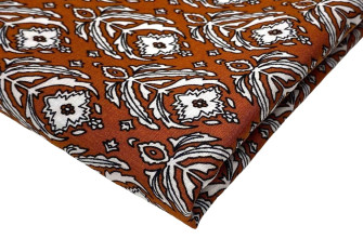 Viscose fabric Ornaments copper
