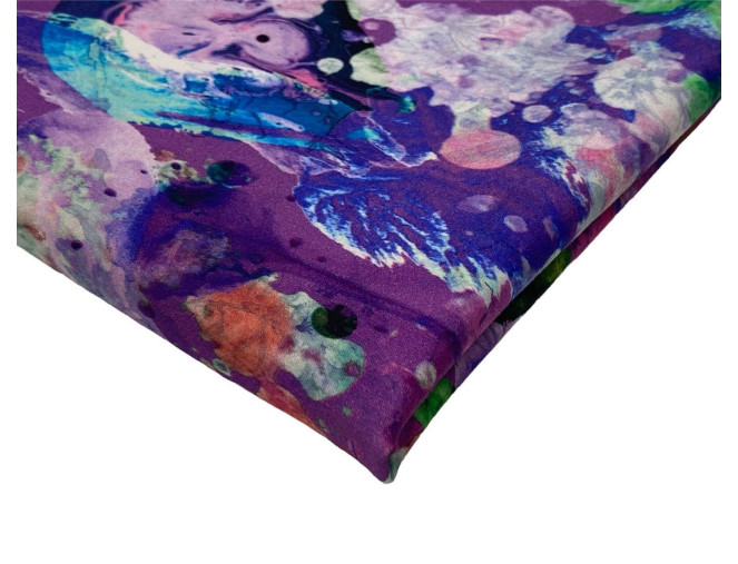 Medvilninis audinys su elastanu Margumynas