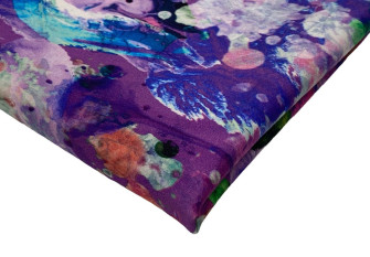 Medvilninis audinys su elastanu Margumynas