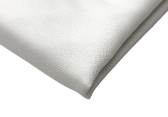 Viscose fabric White