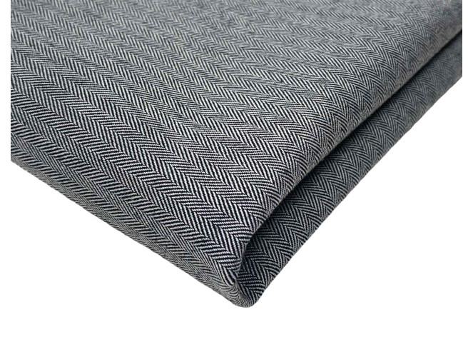 Medvilninis audinys su elastanu Fishbones