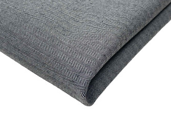 Medvilninis audinys su elastanu Fishbones