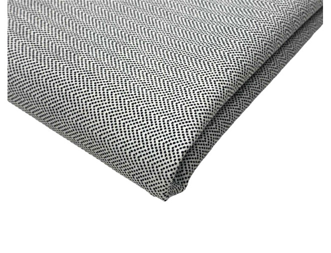 Medvilninis audinys su elastanu Maži taškeliai