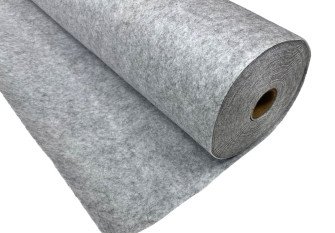 Matuojamas filcas (veltinis) 1,5mm Šviesiai pilkas melanžas