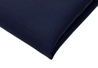 Woolen fabric Dark blue