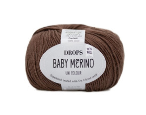 Drops baby merino 52-ruda Drops baby merino 52-ruda