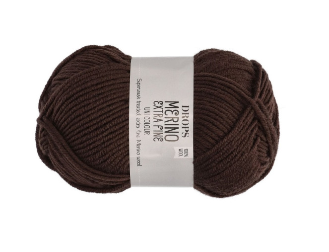 Drops Merino extra fine 09 Brown