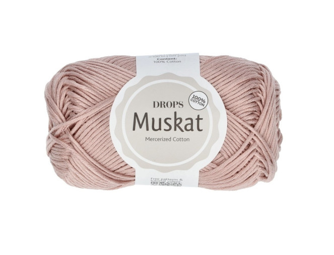 Drops Muskat 86 Pudrinė rožinė