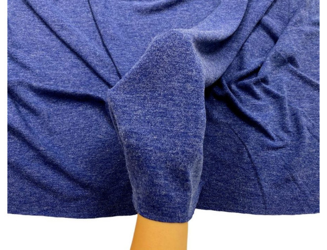 Megztas trikotažas Angora Mėlynas internetu