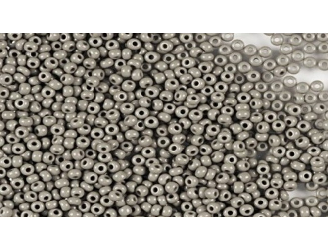 Preciosa pearl 10/0 43020 grey