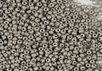 Preciosa pearl 10/0 43020 grey