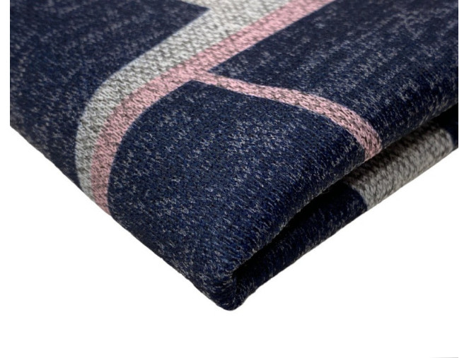 Knitted jersey Shapes in grey
