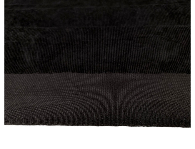 Corduroy with elastane Black pigiau