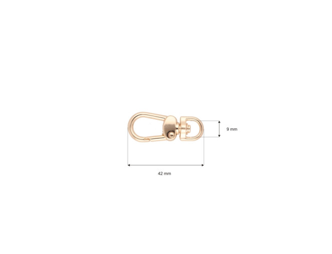 Metalinis karabinas 9mm | Auksinis pigiau