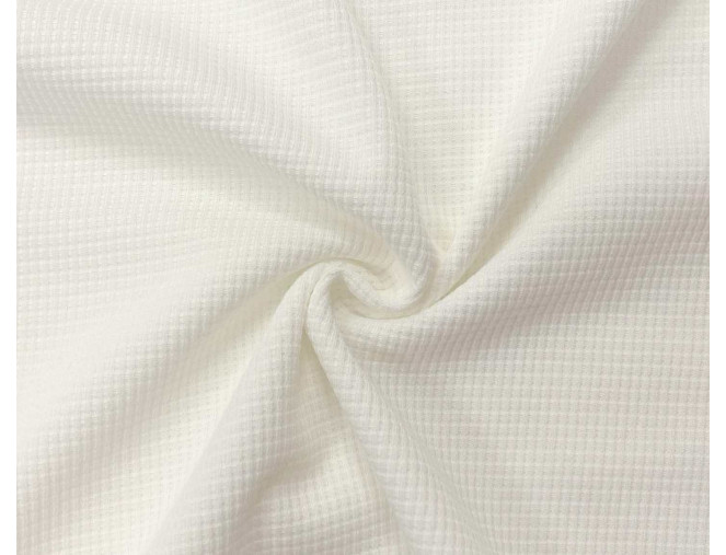 Vaflinis trikotažas Ekru