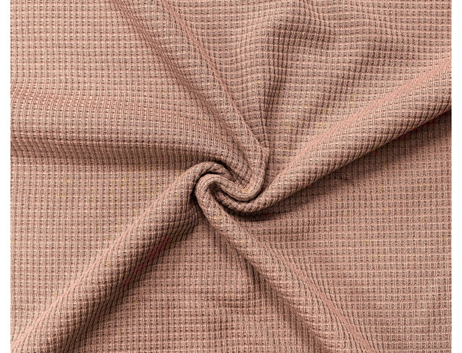 Vaflinis trikotažas Pelenų rožinė