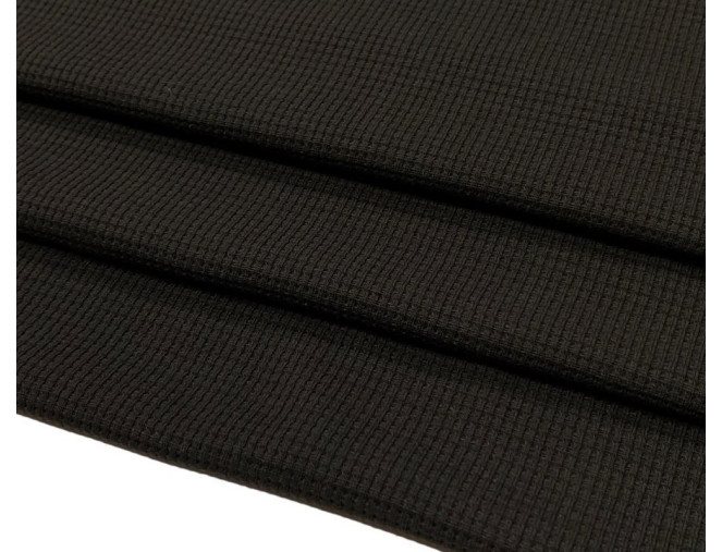 Vaflinis trikotažas Juodas pigiau