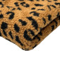Teddy fabric Leopard print 380gr/kv.m.