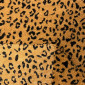 Teddy fabric Leopard print 380gr/kv.m. pigiau