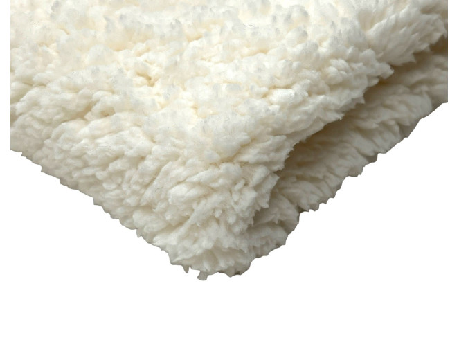 Trikotažas teddy Ekru 240gr/kv.m.