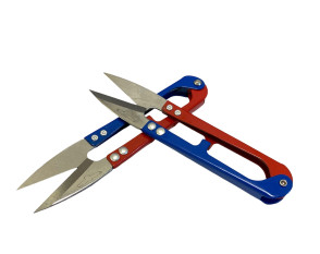 Žirklutės siūlams nukirpti Raudona/mėlyna