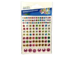 Adhesive crystals Coloured 5 - 14mm